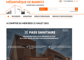 Mediatheque-biarritz.fr thumbnail
