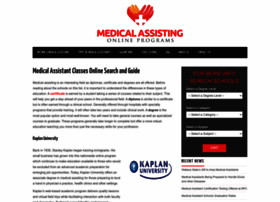 Medicalassistantclassesonline.net thumbnail