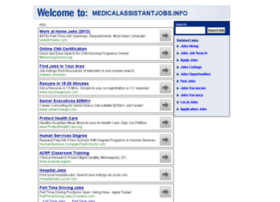 Medicalassistantjobs.info thumbnail