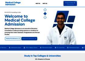 Medicalcollegeadmission.co.in thumbnail