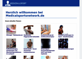 Medicalsportsnetwork.de thumbnail
