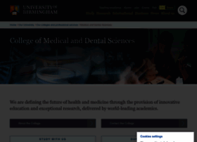 Medicine.bham.ac.uk thumbnail Medicine.bham.ac.uk thumbnail