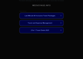 Medvoyage.info thumbnail Medvoyage.info thumbnail