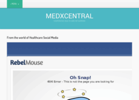 Medxcentral.com thumbnail