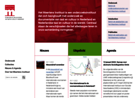 Meertens.knaw.nl thumbnail