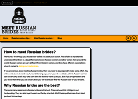 Meetbridesfromrussia.com thumbnail