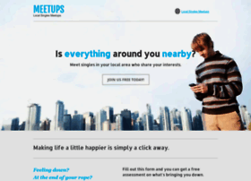 Meetups.website2.me thumbnail