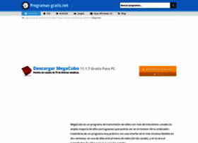 Megacubo.programas-gratis.net thumbnail