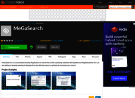 Megasearch.sf.net thumbnail