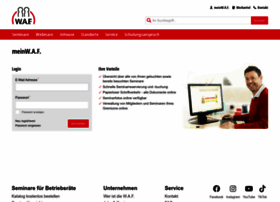 Meinwaf.waf-seminar.de thumbnail