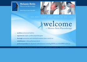 Melaniebettsphysiotherapy.co.uk thumbnail