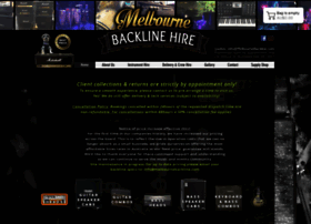 Melbournebackline.com thumbnail