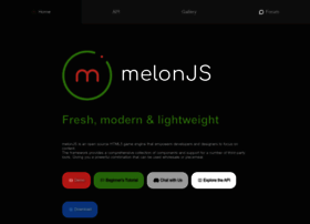 Melonjs.org thumbnail