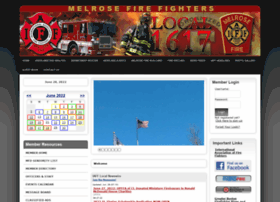 Melrose-firefighters.org thumbnail