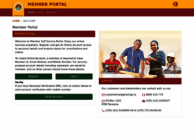 Member-portal.nssf.go.tz thumbnail