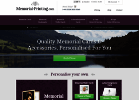 Memorial-printing.com thumbnail