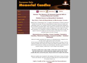 Memorialcandles.ca thumbnail