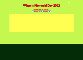 Memorialday.info thumbnail