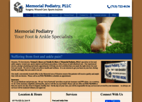 Memorialpodiatrypllc.com thumbnail