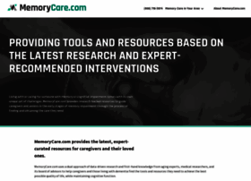 Memorycare.com thumbnail