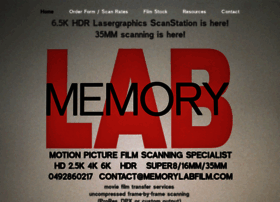 Memorylabfilm.com thumbnail