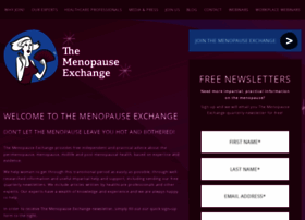 Menopause-exchange.co.uk thumbnail