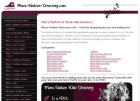 Mens-fashion-directory.com thumbnail