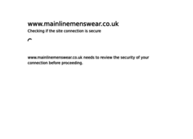 Menswear.mainlinemenswear.co.uk thumbnail