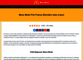 Menumcdofr.com thumbnail