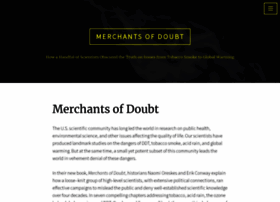 Merchantsofdoubt.org thumbnail