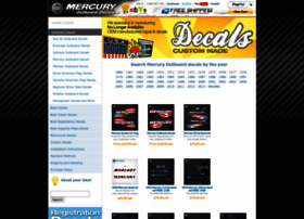 Mercurydecals.com thumbnail