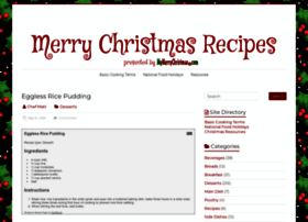 Merrychristmasrecipes.com thumbnail