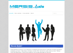 Mersis.info thumbnail