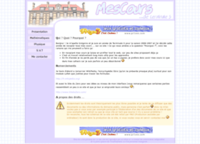 Mescours.info thumbnail