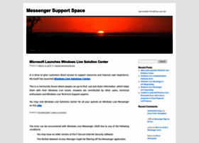 Messenger-support.spaces.live.com thumbnail