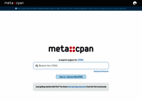 Metacpan.org thumbnail