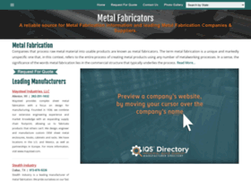 Metal-fabricators.org thumbnail