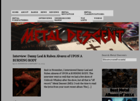 Metaldescent.com thumbnail