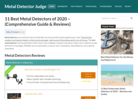 Metaldetectorjudge.com thumbnail