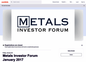 Metalsinvestorforum2017.eventbrite.com thumbnail