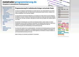 Metatrader-programmierung.de thumbnail