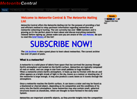 Meteoritecentral.com thumbnail