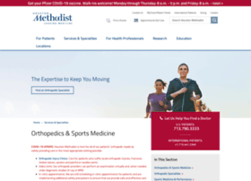 Methodistorthopedics.com thumbnail