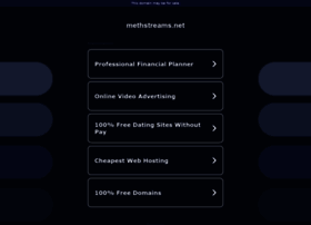 methstreams.com at WI. MethStreams - Welcome to CrackStreams v2.0