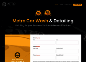 Metrocarwashanddetailing.com thumbnail