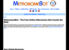 Metronomebot.com thumbnail