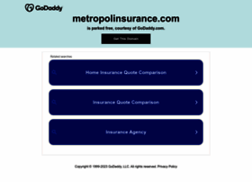 Metropolinsurance.com thumbnail
