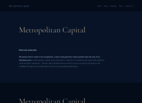 Metropolitan-capital.com thumbnail