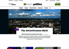 Metropolitics.org thumbnail