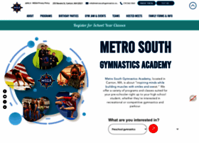 Metrosouthgymnastics.com thumbnail